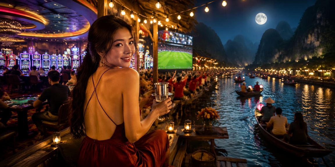 Màn hình trò chơi casino trực tuyến trên điện thoại tại Việt Nam